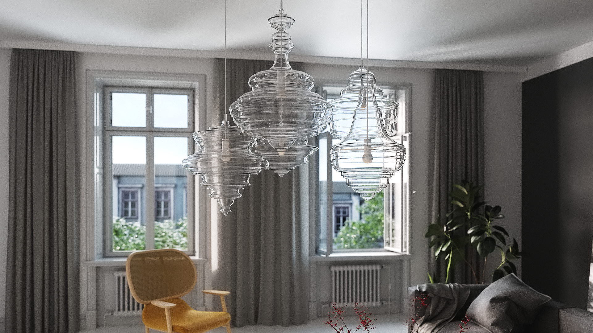 Подвесной светильник Prague Estate Theatre Small